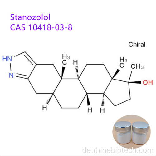 CAS 10418-03-8 Muskelwachstum Stanozolol Winstrol